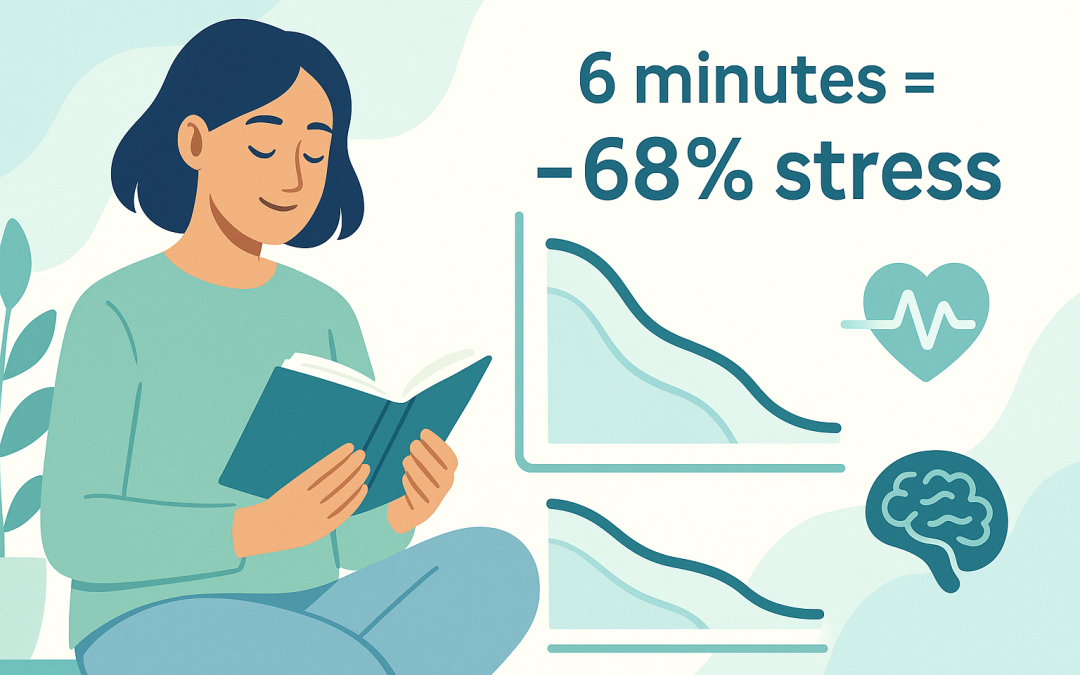 6 minutes de lecture pour réduire le stress